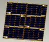 30% Efficiency Quickly Modular Space Solar Panels for Satellite