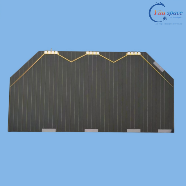 30% Efficiency Flexible Solar Cell Thin-film Triple Junction GaAs 40&times;80mm YIM Space Orbital Solar Power