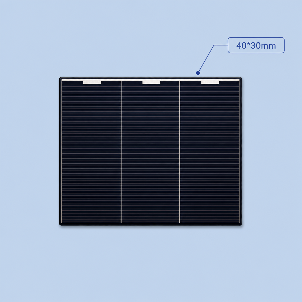 Space Silicon Solar Cell Strong Radiation Smaller Size：30*40mm |Yim Space-Satellite Power System Supplier