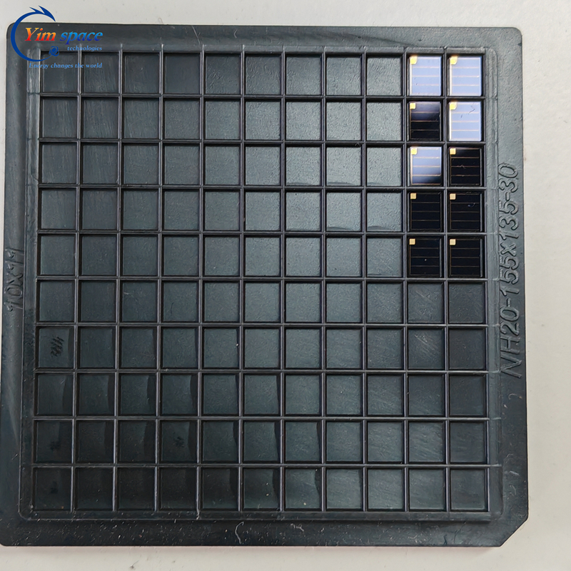 Custom GaAs Solar Cell YIM 3.0*3.8mm 30% Efficient Micro Solar Cells IP67 Protection Automate Energy Harvester for Precision Instrument GPS Tracker GaAs solar cell price quotation