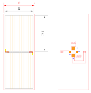 Flexible GaAs Solar Cell Module 32*13mm 30% Effience Micro Solar Cell Series FPC base Solar Panel For GPS Locator