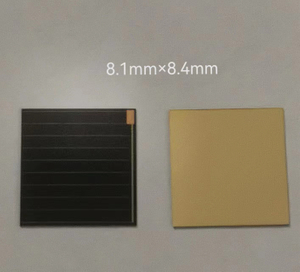 Custom GaAs Solar Cell YIM 8.1*8.4mm 30% Efficient Micro Solar Cells IP67 Protection AI wildlife tracking solar animal locator GaAs solar cell price quotation